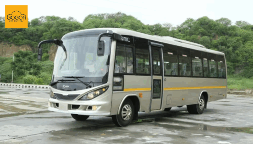 Sml Isuzu Eecutive Lx Bus 25 Seater rent goa